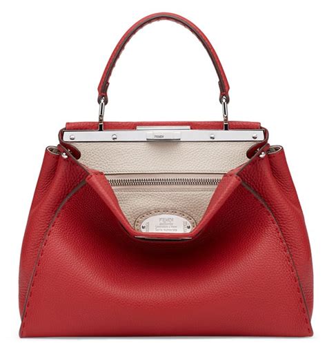 fendi selleria large peekaboo bag|Fendi peekaboo bag price.